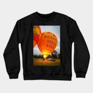 Yarra Valley Hot Air Balloons, Victoria, Australia. Crewneck Sweatshirt